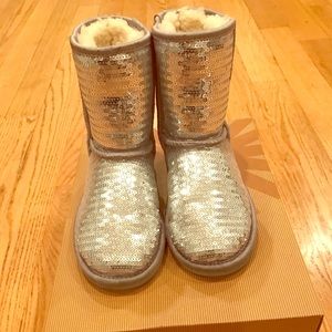 SOLD!!!Girls sequin UGGs